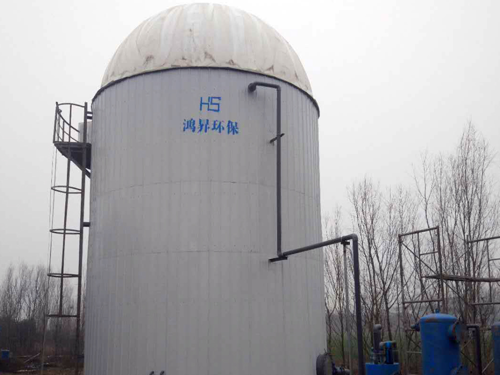 邓州天朗养殖场150m³双膜柜