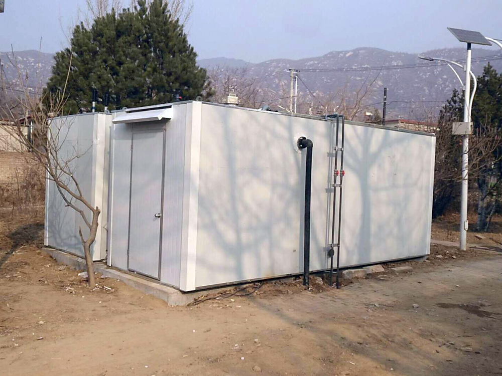 北京怀柔沙峪口村一体化污水处理设备