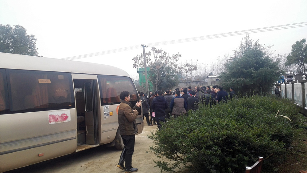 信阳市养殖粪污综合治理现场会在我公司项目顺利召开