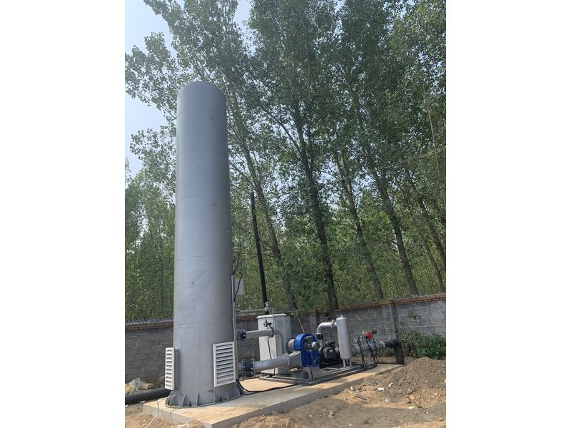 北京房山区垃圾填埋场沼气火炬